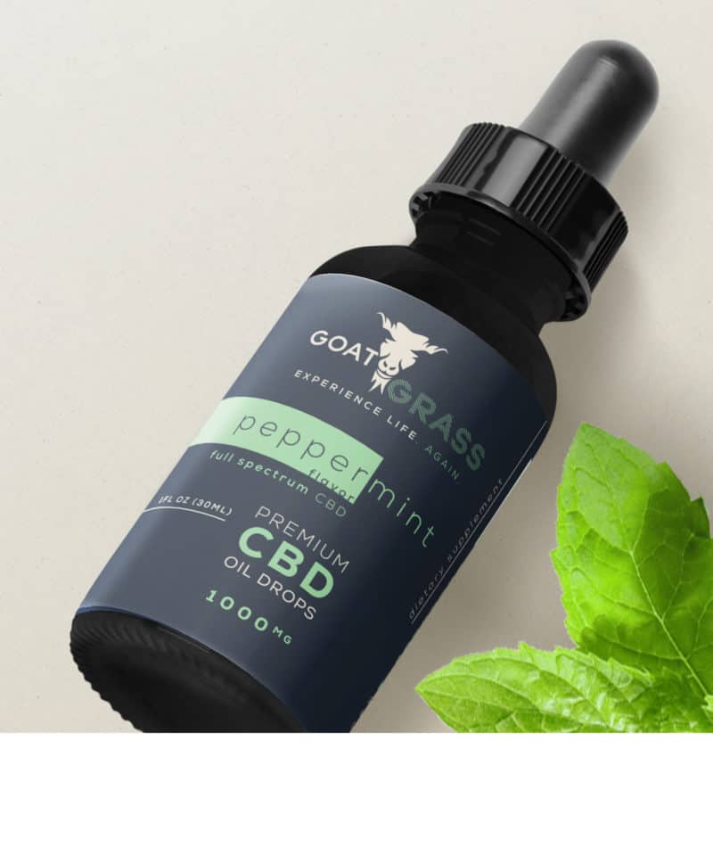 CBD Oil Drops – Peppermint 600mg