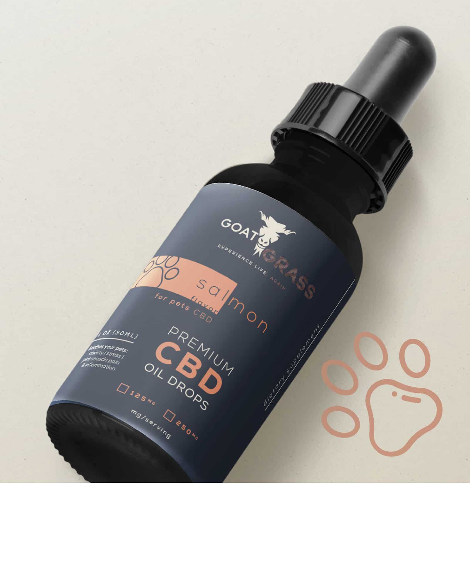 how many cbd oil drops for dogs