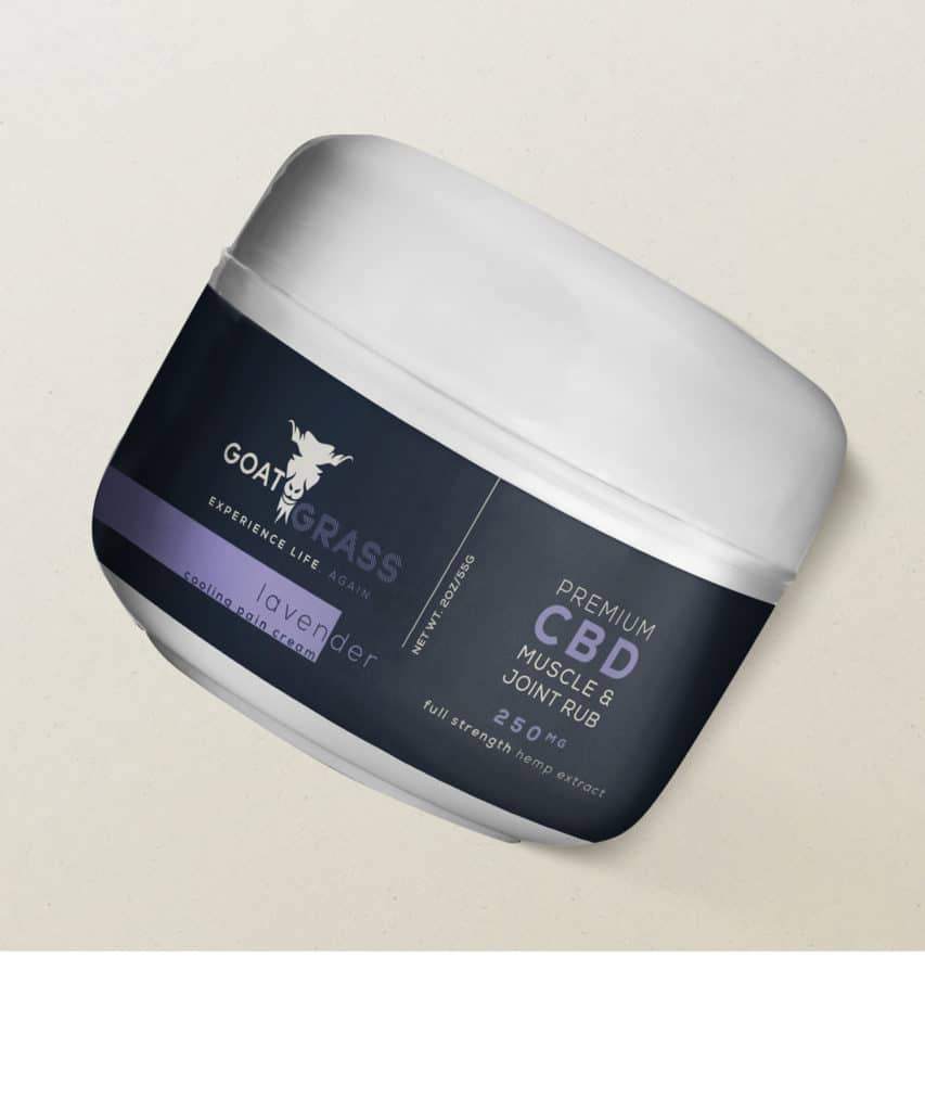 CBD Muscle & Joint Cream – Lavender 250mg