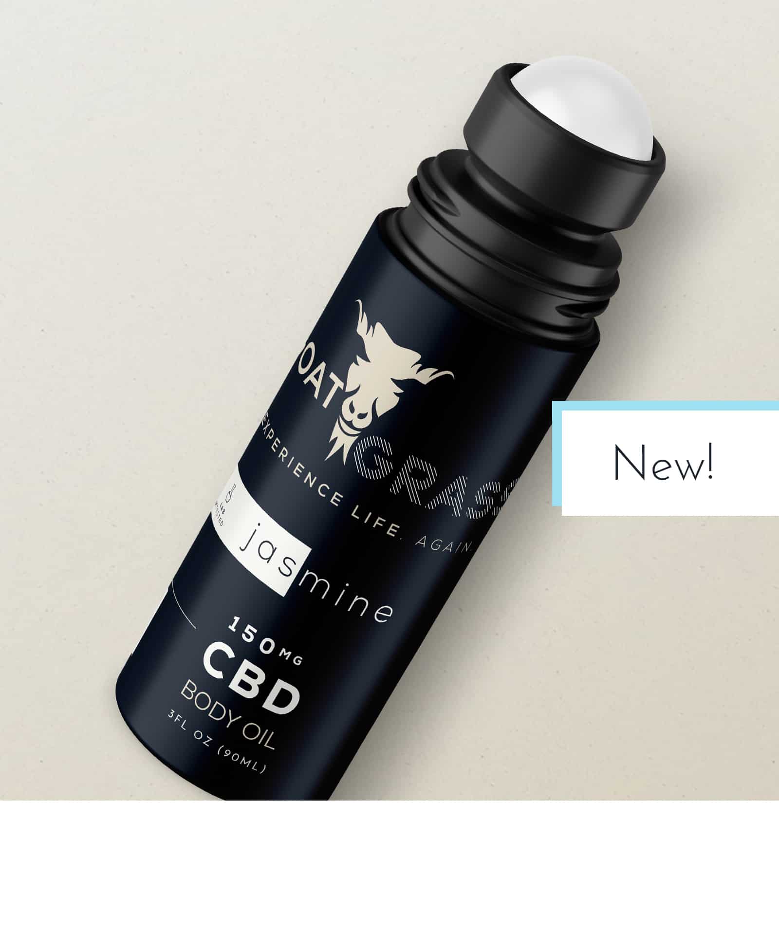 CBD Body Oil in Jasmine Scent for relaxation